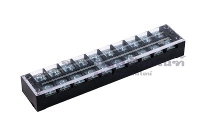 [E] บล็อกต่อสายไฟ แบบขันสกรู เหล็กชุบดีบุก 45A TB-4510